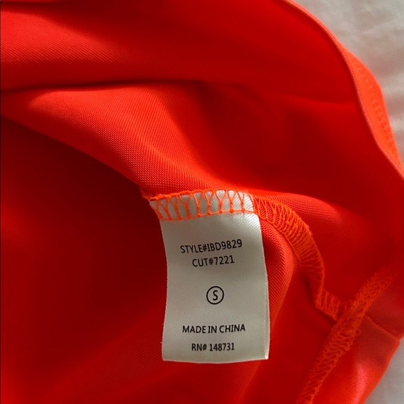 Blue Blush Radiant Orange Dress - Picture 3 of 5